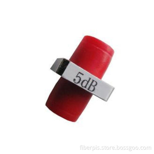 5dB polish types optional Fixed FC Fiber Attenuator for Loc
